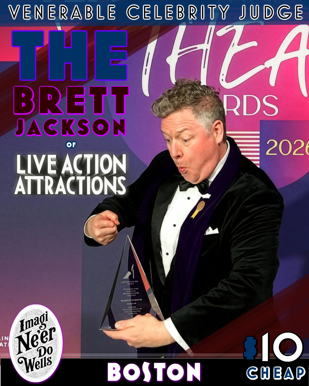 Venerable Celebrity Judge Brett Jackson